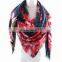 scarf handbloom print new model