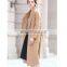 T-WC505 Guangzhou Supplier Winter XXXL Over Coat Long Women