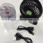 Multi-Functional Portable 18650 Rechargeable USB Mini Desk Fan With Customized Logo