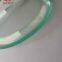 custom 10mm thickness clear tempered glass round shape with 10mm beveled and holes