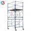 Tianjin Shisheng Manufacturer Factory Price Construction Mobile Steel Ladder H Frame Scaffolding
