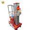 7LSJLI Jinan SevenLift mobile electric outdoor manual hydraulic light weight aluminum man aerial work lift table platform
