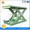 7LSJG Shandong SevenLift retail warehouse use manual low noise scissor work elevator