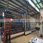Insulating glass washing machine with vertical type