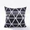 Custom Soft Velvet pillow Geometric pattern printed  Throw Pillow cover