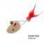 Cat mouse toy pet interactive cat plush toy for Christmas