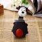 China low price good quality latex pet dog toy silent animals for dog teeth grinding/cleaning