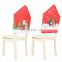 Hot sell  Christmas  home decoration Santa hat  room universal  back chair covers