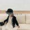 6504/Color blocking high quality spring baby girls cotton coat simple fashion casual knit cardigan sweater