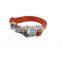 high-end dog collar with metal buckle soft and comfortable material