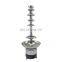 Luxury 7 Tiers Commercial Chocolate Waterfall Fountain with factory price