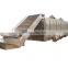 Continuous mesh belt type rotary  chili drying processing machine
