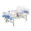 Medical Double Cranks Manual Hospital Bed Furniture