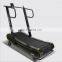 Home running machine,self-powered non motorized treadmill running machine,curved treadmill sports machine running