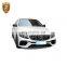 Hot selling car bumper body parts for  C class W205 to C65s body kit