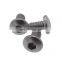 non standard stainless breathable screws with big truss head used in tableware equipments