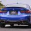 G20 Carbon Fiber  Rear Diffuser Lip for BMW G20 Sedan 2019+ MP style  car bumper rear diffuser