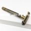 Classical Butterfly style brass handle shaving double edge blade metal safety razorfor men