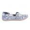 girls fashion strap printed canvas shoes