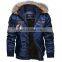 Hot sale PU leather hooded jacket new design plus size slim coat bubble coat men's leather coat winter coat clothes for male