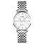 luxury brand Skmei Q027 316 stainless steel case quartz women watches ladies with magnet band