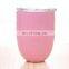 Hot Selling Egg Shape Stainless Steel Wine Tumbler with Custom Logo