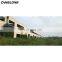 Prefab lightweight steel frame metal roof warehouse design