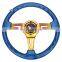 Hot Sale Plastic Material Universal Cars Steering Wheels Racing Sport Stylish Plastic Car Steering 350mm
