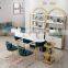 Nordic marble nail art table and chair set net celebrity shop must-have single double manicure seat manicure table