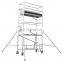 Telescopic new design aluminium scafffoldings tower construction for  indoor or outdoor use