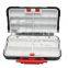 PP Plastic Small Multifunction Clear Storage Case 5 Compartments Fishing Tackle Accessory Lure Box
