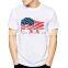 OEM Service Online Shopping Customize T-Shirts For Men Round Neck For Men Cheap custom white plain t shirt