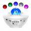 2022 Best Star Light Galaxy Ocean Wave Projector Remote Control Night Light Speaker Factory Source