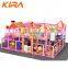 Commercial Trampoline Park Climbing Wall Ninja Theme Indoor Soft Playground
