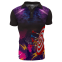 2022 sublimated polyester dart shirt with two-button neck styles