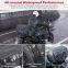 70L Expandable Bag Capacity Motorcycle Tail Bag,Water-resistant Rear Rack Trunk, Motor Pannier Bag with Rain Cover and Straps,Motorcycle Travel Storage Bag
