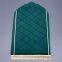 High Quality Quilted sajadah muslim prayer rug velvet chenille islam comfortable prayer mat