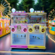 Double Position Boutique Crane Machine with Storage Display Cabinet Crane Machine