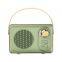 wholesale  portable Small Wireless Speaker Cute Old Fashion Style for Kitchen  Vintage Retro Bluetooth Speaker