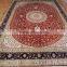 Garden Design Oriental Rug 9X12 Hand Knotted New Zealand Wool Kashan Rug