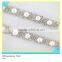 Pretty 888 Crystal Rhinestone Pearl Bracelet Cup Chain Decoration