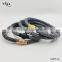 HOT Sale Charm Jewelry Luxury Genuine Stingray/Python Leather Bracelet Handmade Men Bracelet