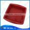 A great variety of models square shape microwave silicone cake molds