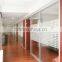 2016 new modern design cheap used office wall partitions with full glass