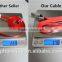 1m Colorful Aluminium Alloy Micro Usb Flat Cable for Samsung