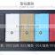 Luxury Folio cover business style simple color leather flip case for samsung j7