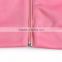 high quality Breathable pink bomber jacket polyester team sports jackets for women men embroidered bomber jacket