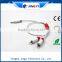 3.5mm white and black 3 RCA Male stereo audio cable