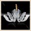 China Top sale luxury modern led K9 crystal ceiling pandent lamp, chandelier for home/hotel