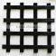 Biaxial polyester geogrid wall soil reinforcement